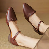 Laney Genuine Leather Heels