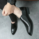 Slevo Genuine Leather Loafers