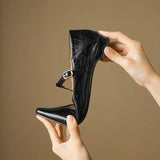 Biana Genuine Leather Heels