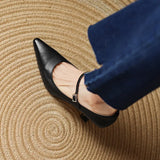 Samara Genuine Leather Heels