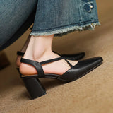 Petra Genuine Leather Heels