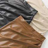 Maeve Leather Skirt