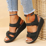 SANDY ORTHOPEDIC WEDGED SANDALS
