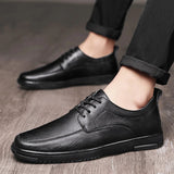 Bronze Genuine Leather Oxford