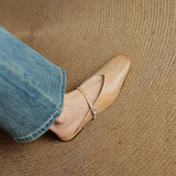 Miral Genuine Leather Mules