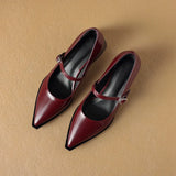 Allure Genuine Leather Heels