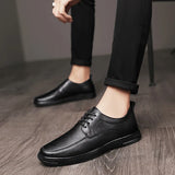 Bronze Genuine Leather Oxford