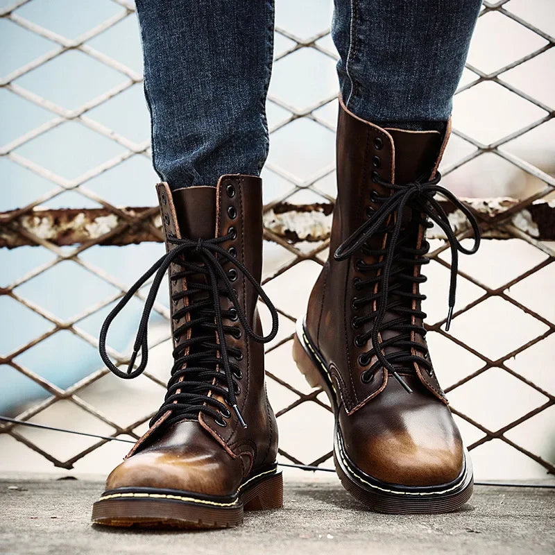 Simon Leather Boots