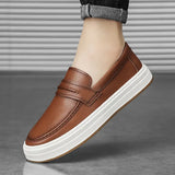 Moico Genuine Leather Loafers