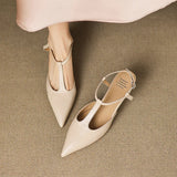 Serava Genuine Leather Heels
