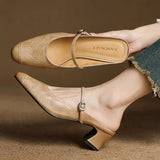 Berla Genuine Leather Mules