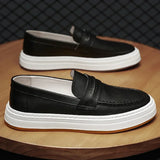 Moico Genuine Leather Loafers