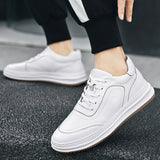 Genuine Leather Sneakers