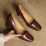 Diara Genuine Leather Heels