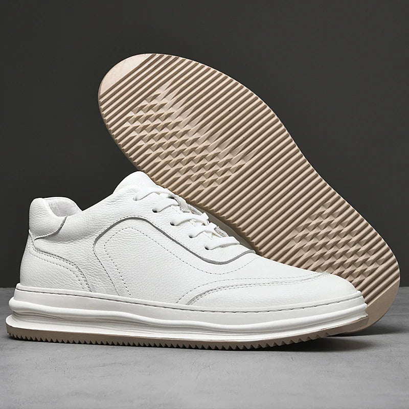 Genuine Leather Sneakers