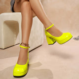Scarlet Genuine Leather Heels