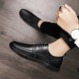 Bronze Genuine Leather Oxford