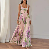 Oriah | Floral Maxi A-Line Dress