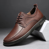 Bronze Genuine Leather Oxford