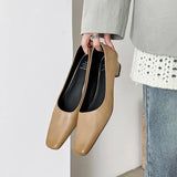 Nicole Genuine Leather Pumps