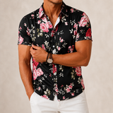 Retro Flower Casual Shirt