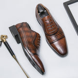 Harmon Genuine Leather Dress Shoes