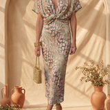 Antonella | Elegant dress in lightweight and fluid fabric