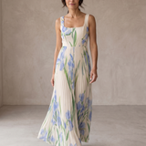 Oriah | Floral Maxi A-Line Dress