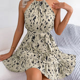 Sorento Halter Mini Dress