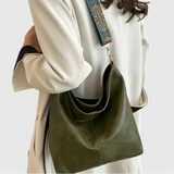 Capella Wide-Strap Shoulder Bag
