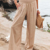 Havana Wide-Leg Beach Pants