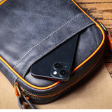 Hudson Genuine Leather Crossbody Bag