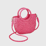 Solana Woven Straw Summer Handbag