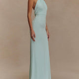 Solana Halter Maxi Dress