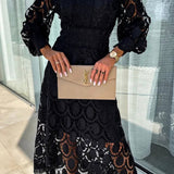 Bellaire Lace Midi Dress