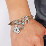 Fortuna Multi-Layered Cactus Charm Bracelet