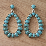 Celestia Turquoise Drop Earrings