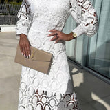 Bellaire Lace Midi Dress