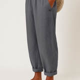 Halden Straight-Leg Pants With Side Pockets