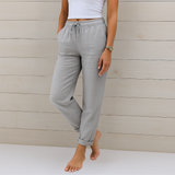 Harlow Breathable Wide-Leg Pants with Elastic Waist