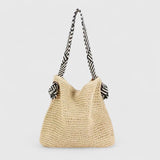 Solana Braided Straw Shoulder Bag