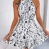 Sorento Halter Mini Dress