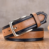 Dalton Two-Tone Buckle Belt