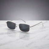 Rivona Rectangle Mirror Lens Sunglasses