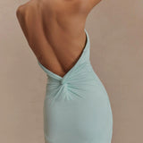 Solana Halter Maxi Dress