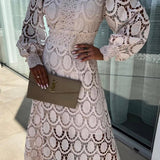 Bellaire Lace Midi Dress