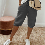 Brinley Lightweight Capri Pants
