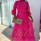 Bellaire Lace Midi Dress