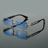 Dalton Rimless Rectangular Sunglasses
