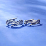 Celestial Adjustable Stainless Steel Rings